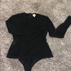 Black body suit